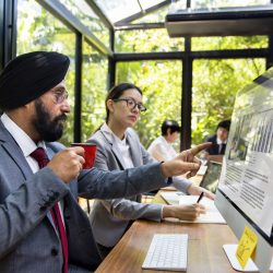 Business Corporate People Working Concept
